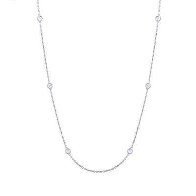 Shy Creation Diamond by the Yard Necklace