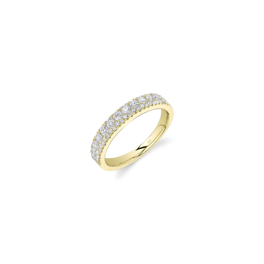 Shy Creation Pave Diamond Ring