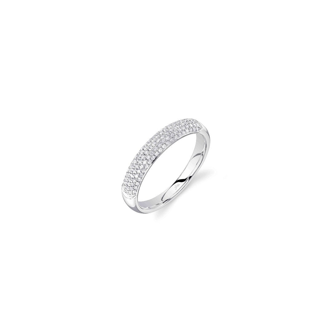 Shy Creation Pave Diamond Ring