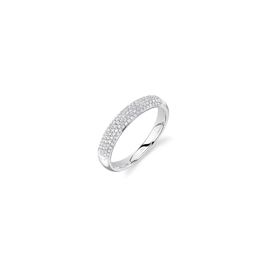 Shy Creation Pave Diamond Ring