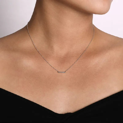 Gabriel & Co. Bujukan Beaded Bar Necklace