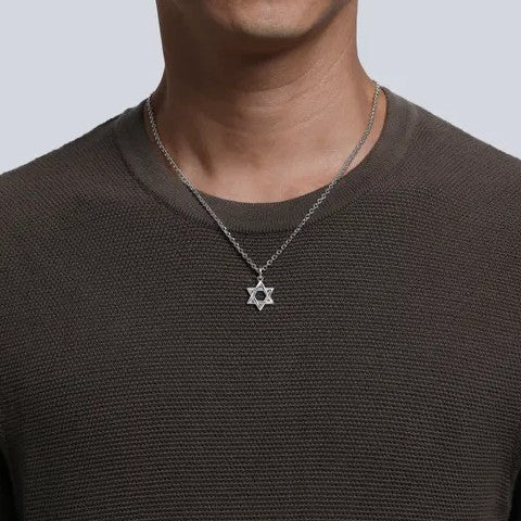 Gabriel & Co. Mini Star of David Pendant