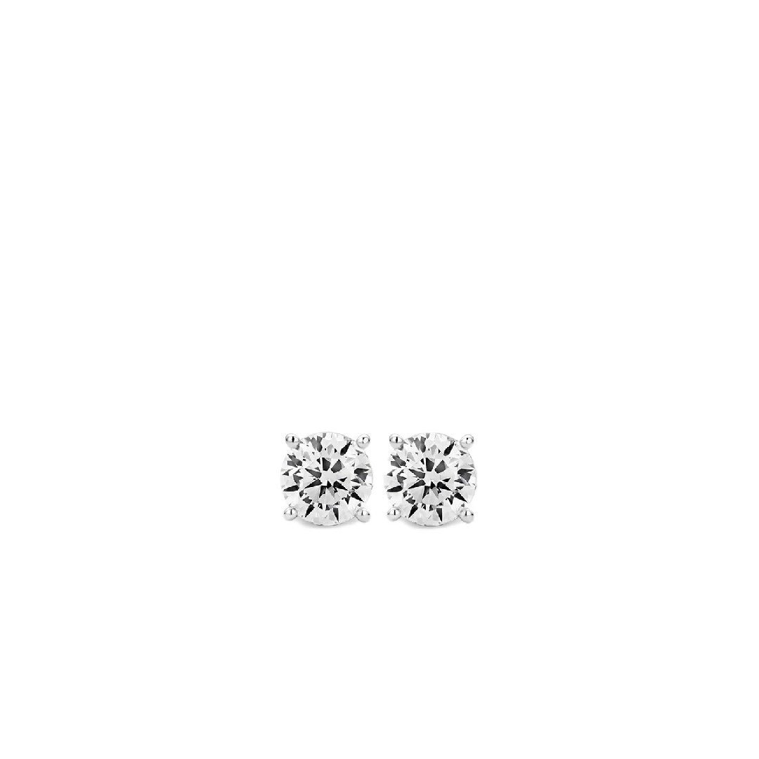 Ti Sento Milano 8mm Zirconia Studs