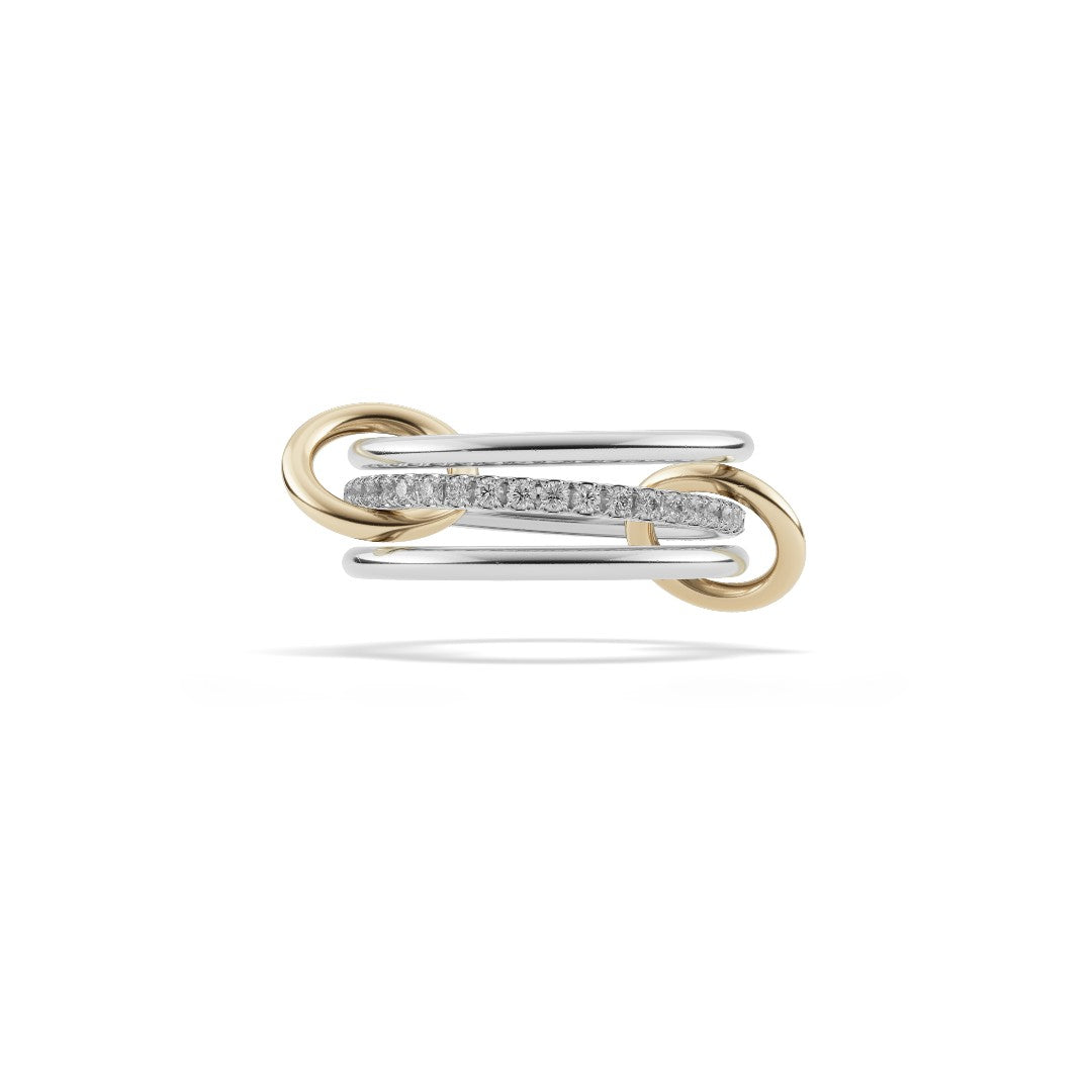 Spinelli Kilcollin silver 14号 Iris Four Link Ring | SPINELLI KILCOLLIN – Marissa Collections