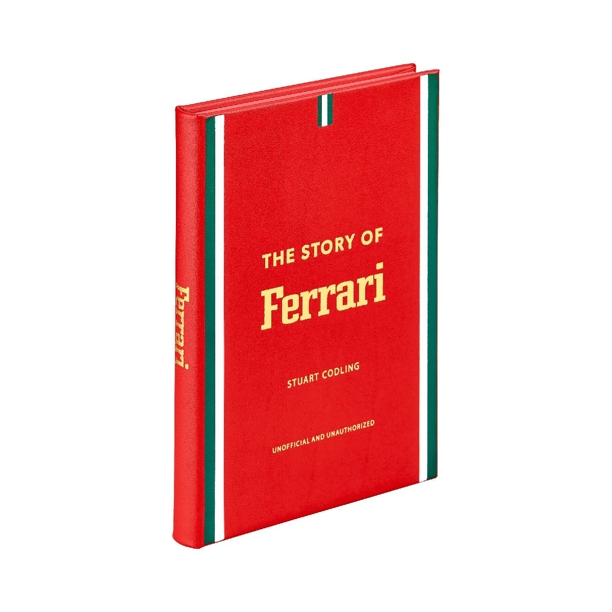 The Story of Ferrari Leather Bound Keepsake Book
