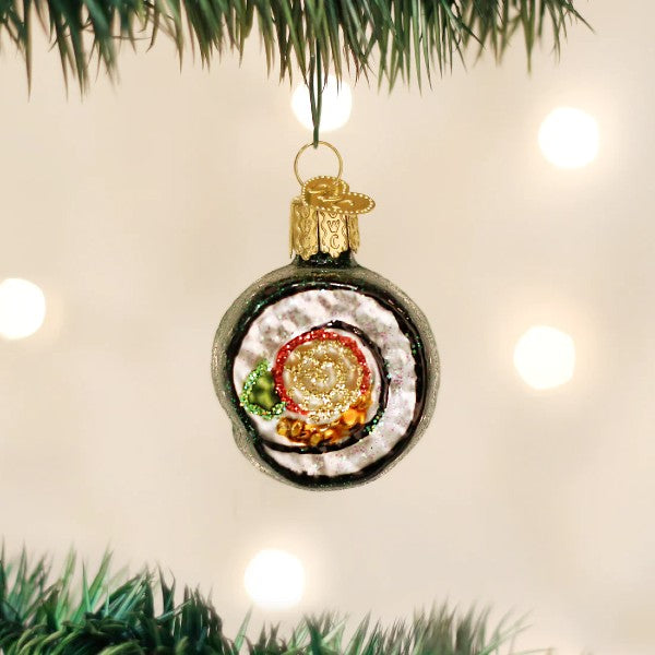Old World Christmas Sushi Roll Ornament