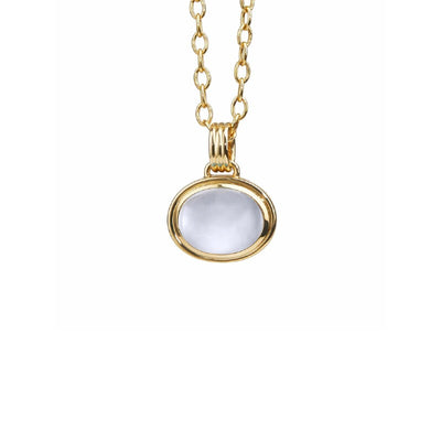 Syna Moon Quartz Candy Gem Necklace
