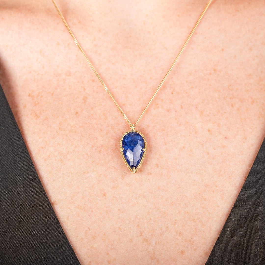 Amáli Blue Tanzanite Necklace