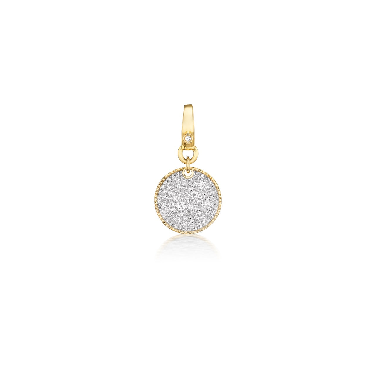 Tara Mikolay Diamond Disc Charm