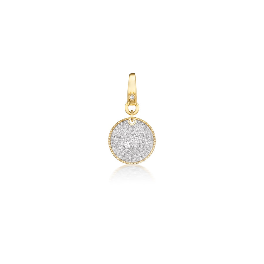 Tara Mikolay Diamond Disc Charm