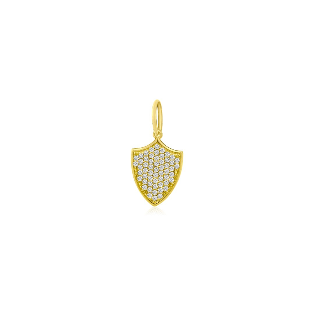 Tara Mikolay Diamond Shield Charm
