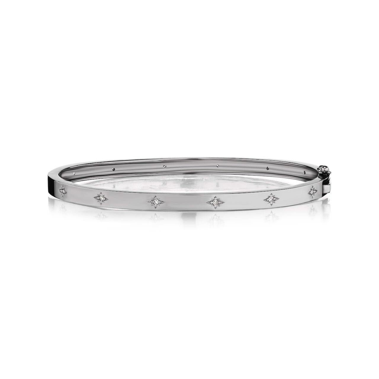Tara Mikolay Diamond Starburst Stations Bangle