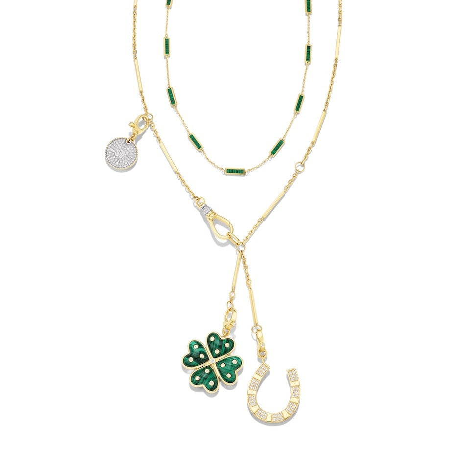 Tara Mikolay Diamond Horseshoe Charm