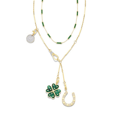 Tara Mikolay Diamond Horseshoe Charm