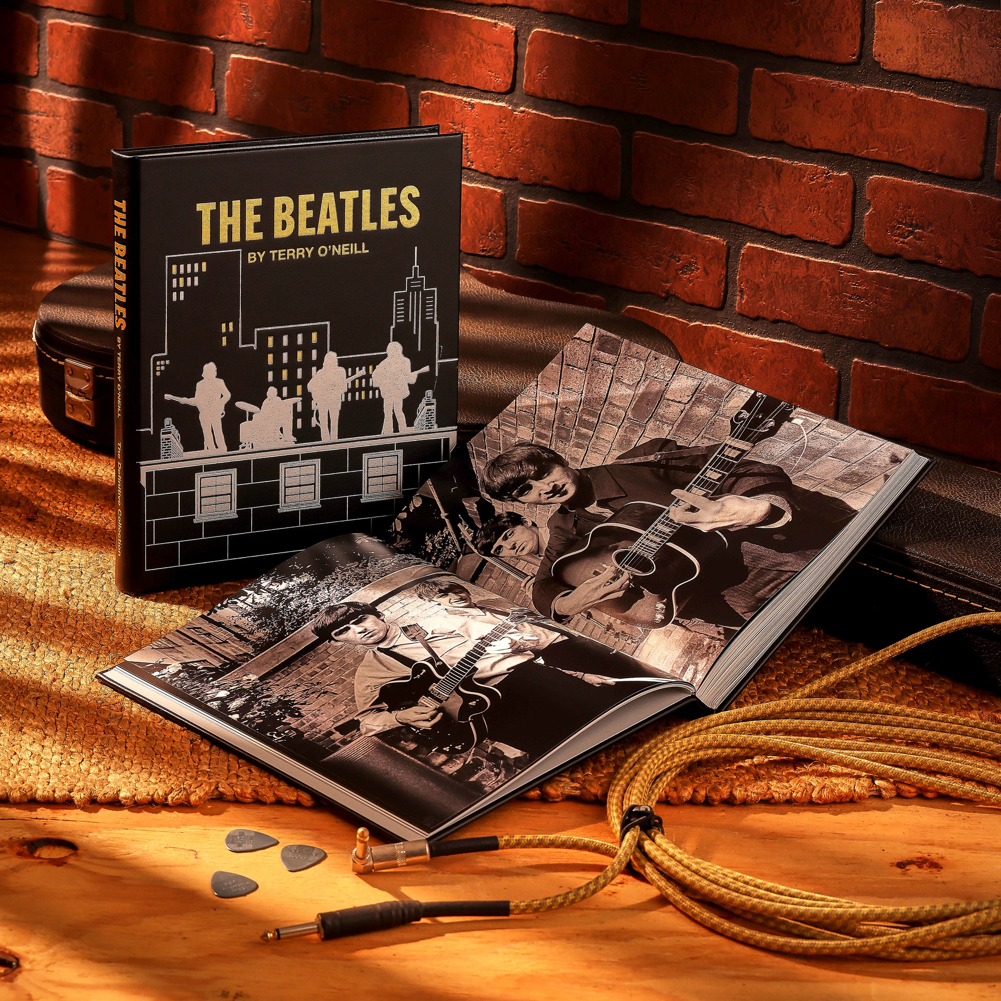 The Beatles: The Definitive Collection Leather Bound Keepsake Book
