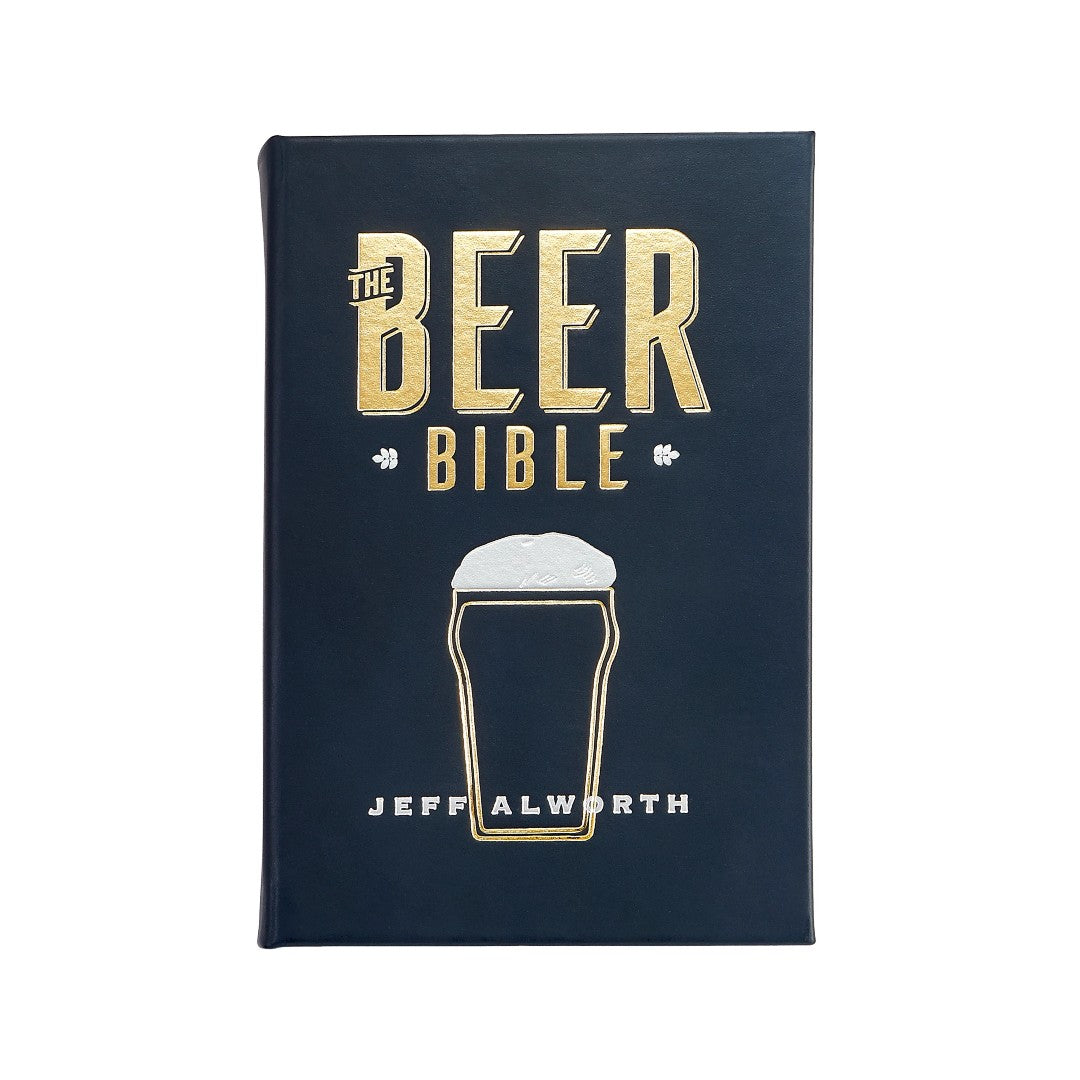 The Beer Bible Leather Keepsake Book