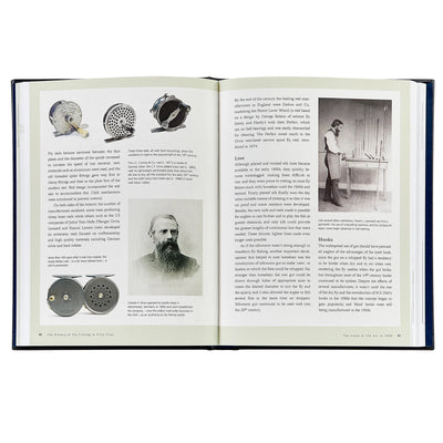 The History of Fly Fishing in Fifty Flies Leather Bound Keepsake Book