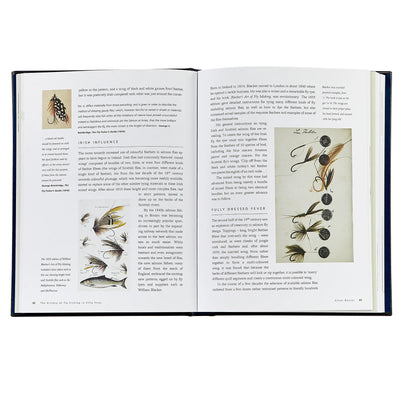 The History of Fly Fishing in Fifty Flies Leather Bound Keepsake Book