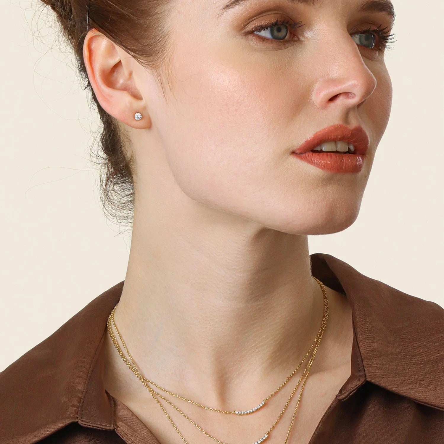 Ella Stein Lab Diamond Stud Earrings