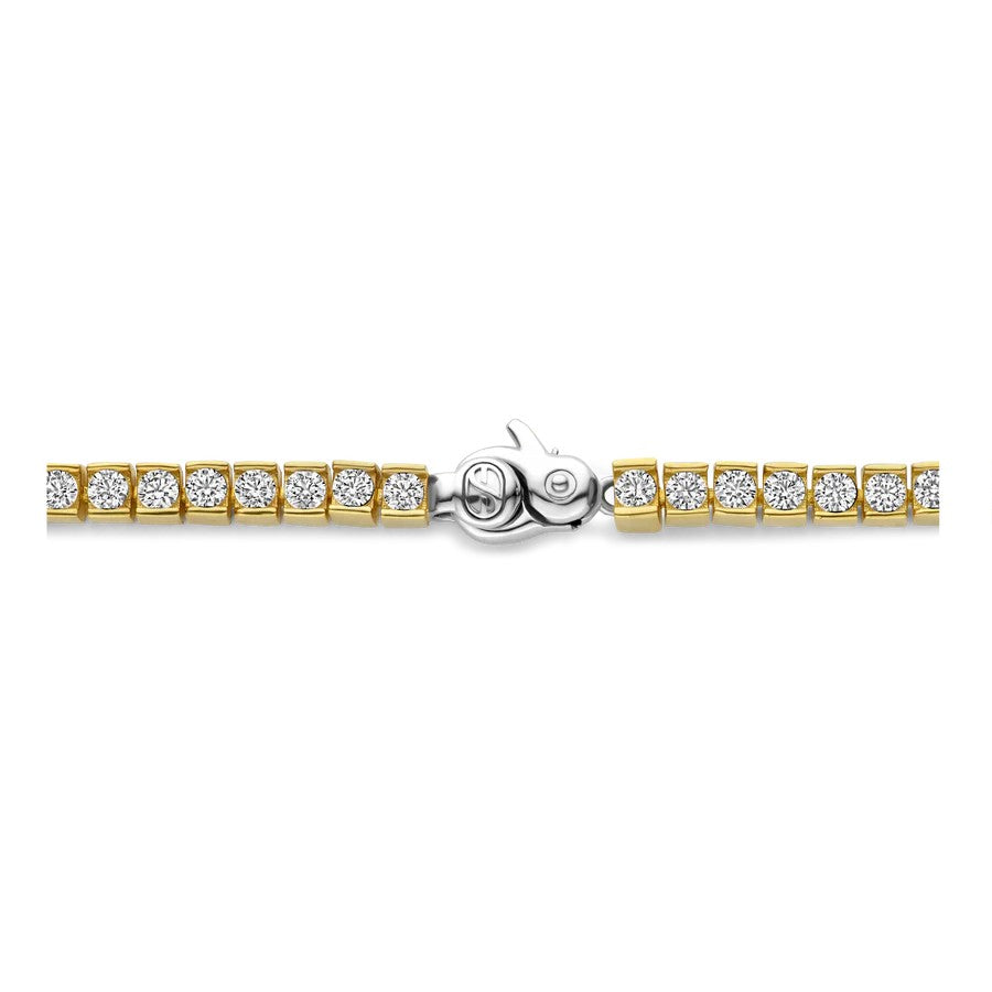Ti Sento Milano Round CZ Tennis Bracelet