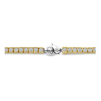 Ti Sento Milano Round CZ Tennis Bracelet