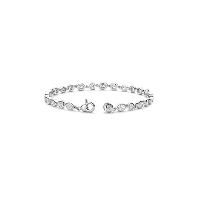 Ti Sento Milano Mixed Shape Tennis Bracelet