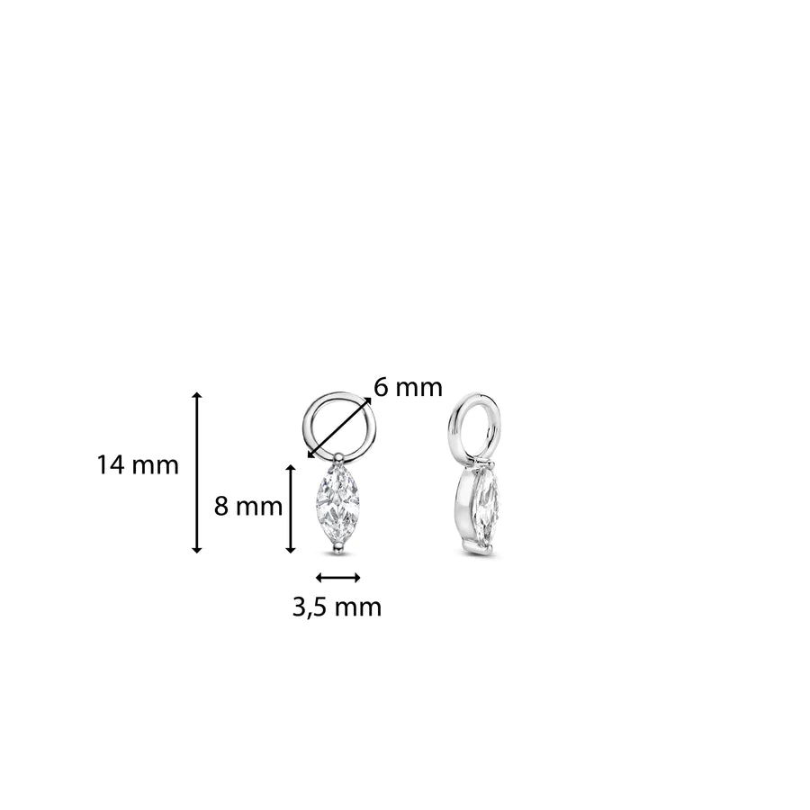 Ti Sento Milano Marquise Earring Charms
