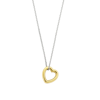 Ti Sento Milano Gold Heart Necklace