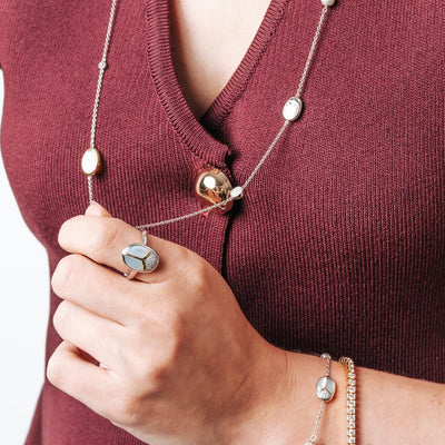 Ti Sento Milano Round CZ Tennis Bracelet