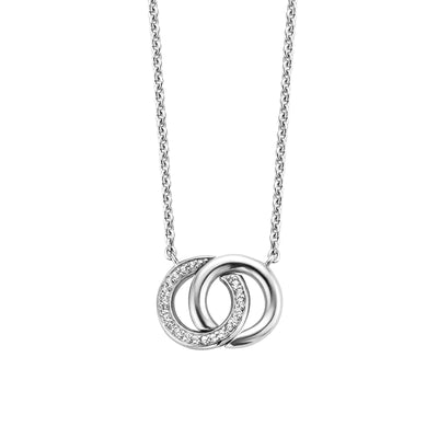 Ti Sento Milano Interlocking Circles Necklace