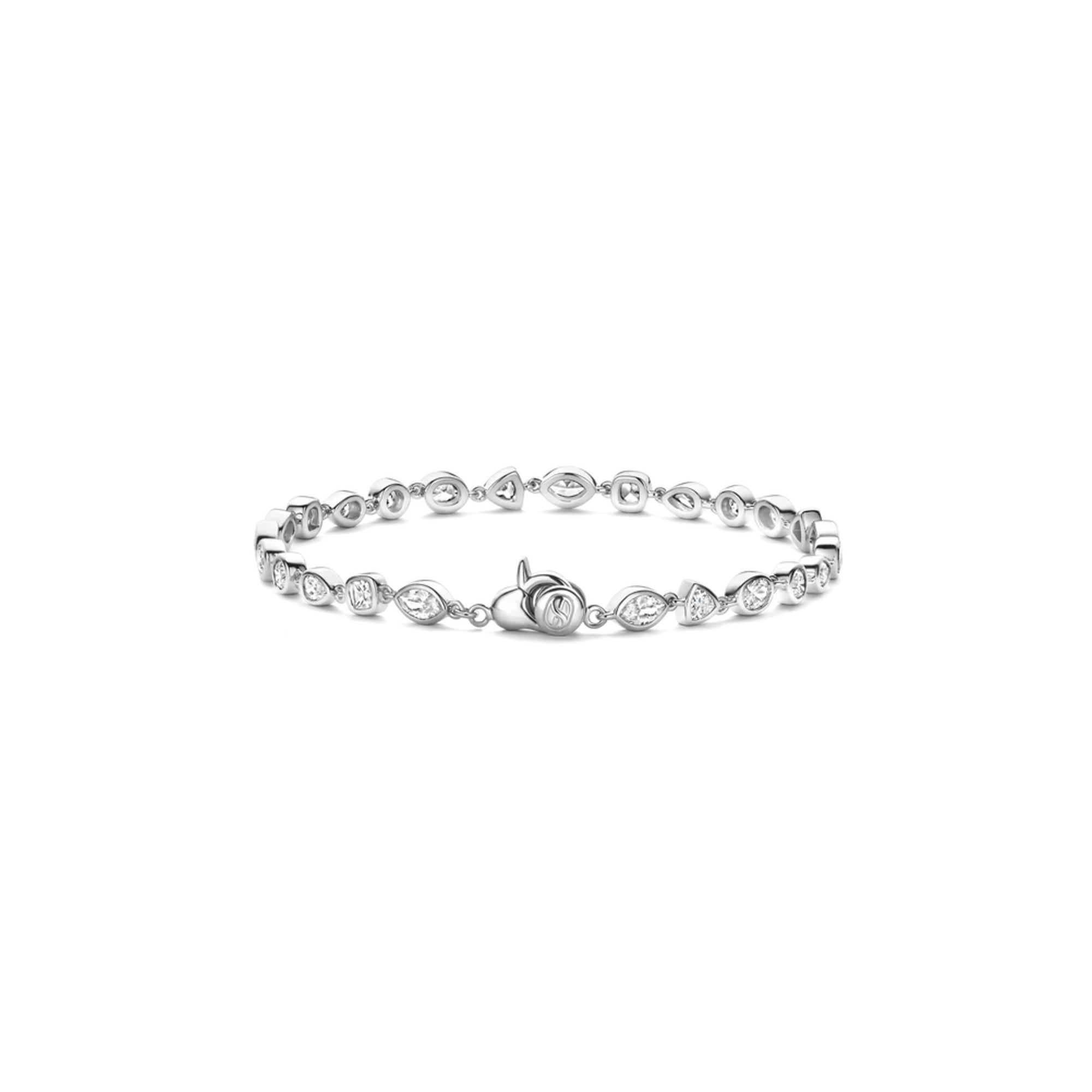 Ti Sento Milano Mixed Shape Tennis Bracelet