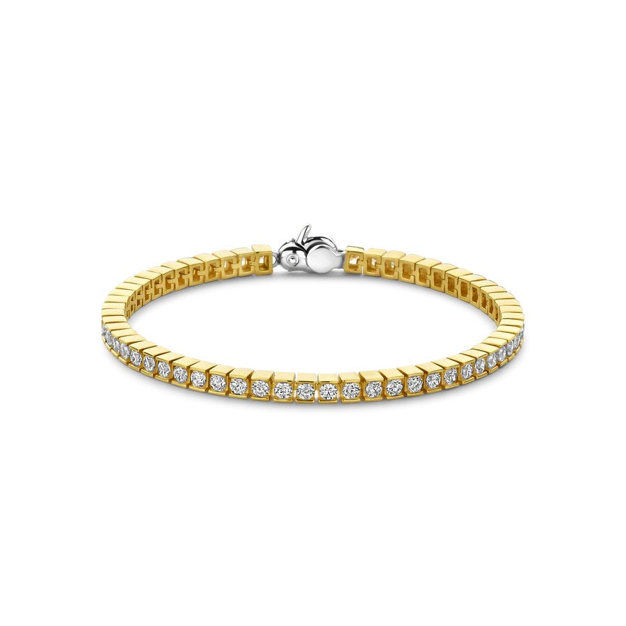 Ti Sento Milano Round CZ Tennis Bracelet