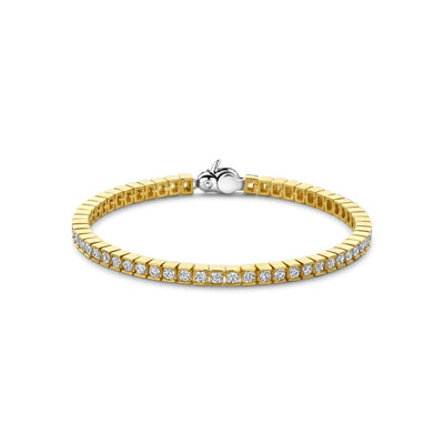 Ti Sento Milano Round CZ Tennis Bracelet