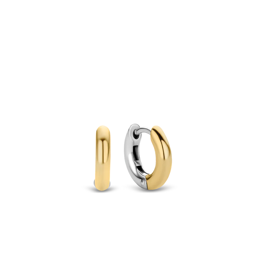 Ti Sento Milano Two-Tone Huggie Hoops