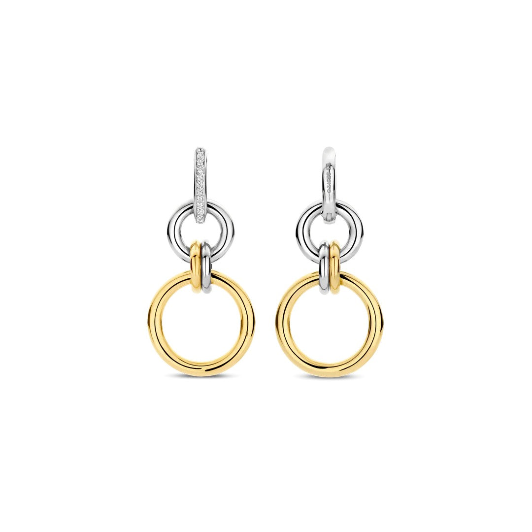 Ti Sento Milano Interlinked Hoop Earrings