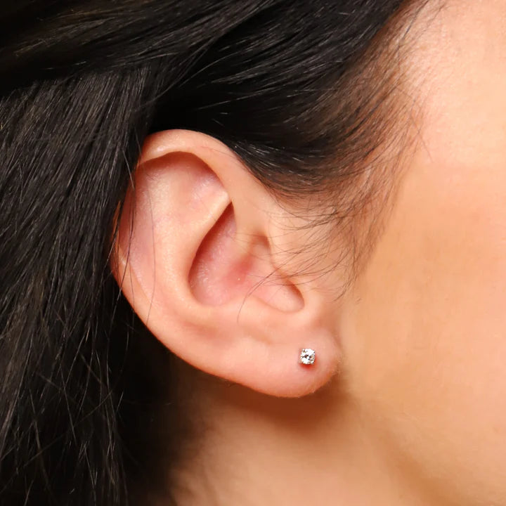 Ti Sento Milano 4mm Zirconia Studs