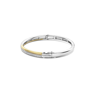 ti sento two-tone bangle bracelet