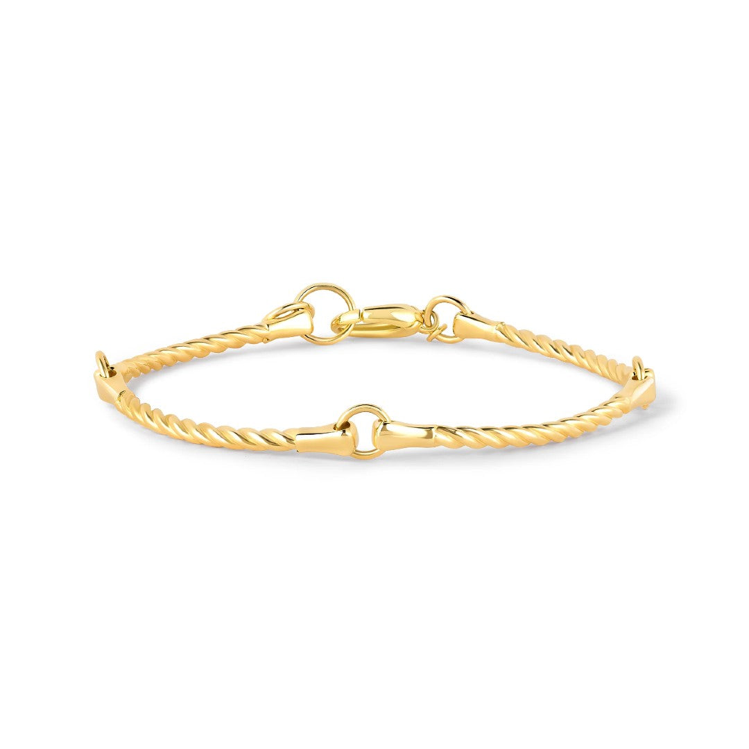 Kate Collins Twisted Bar Bracelet