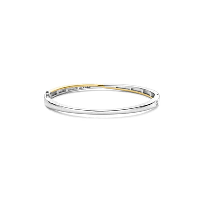 ti sento two-tone bangle bracelet