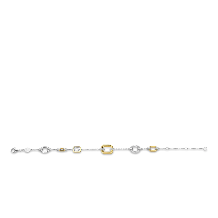Ti Sento Milano Mixed Tokens Bracelet