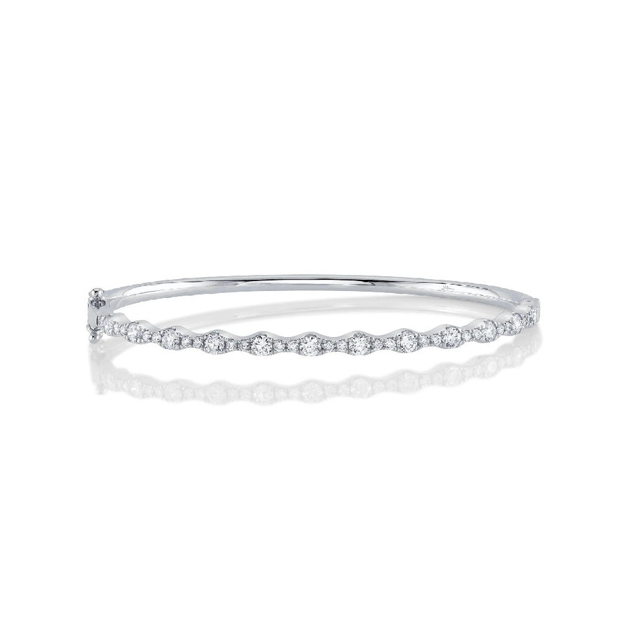 Shy Creation Diamond Bangle Bracelet