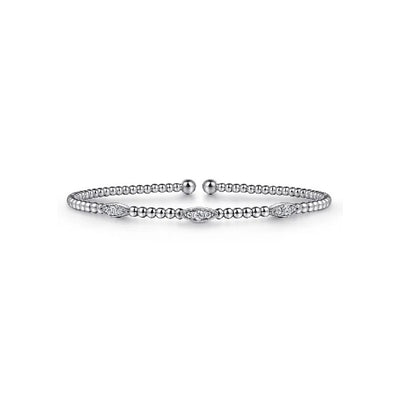 Gabriel & Co. Bujukan Diamond Marquise Stations Bangle