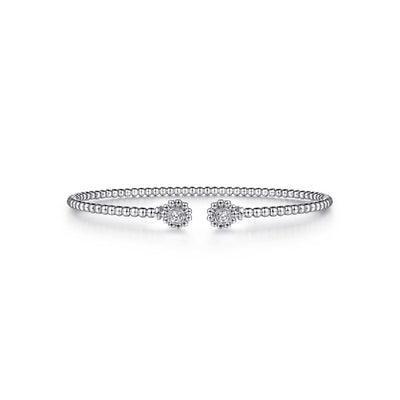 Gabriel & Co. Flower Caps Bujukan Split Cuff