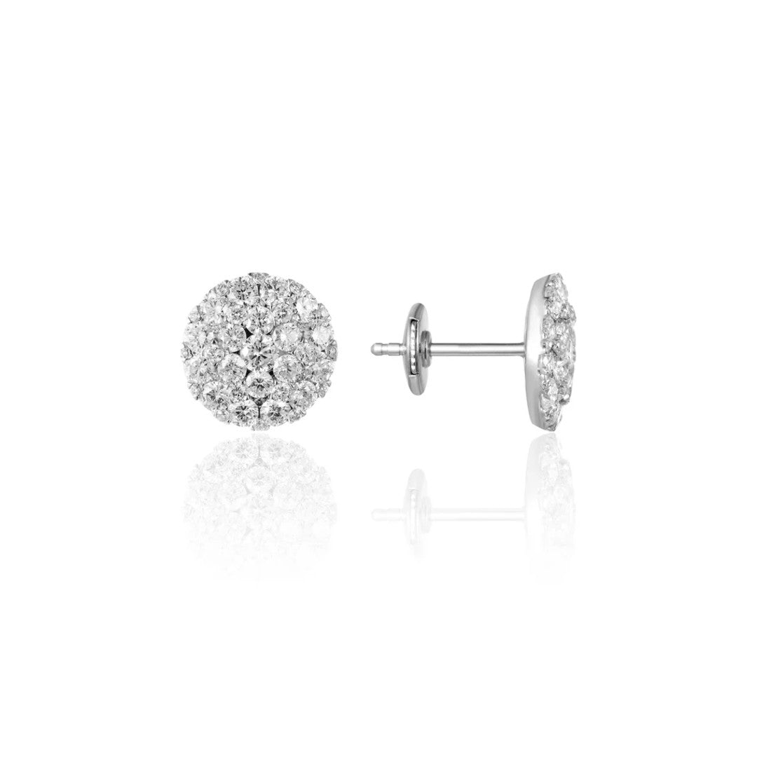 Large Cluster Diamond Studs