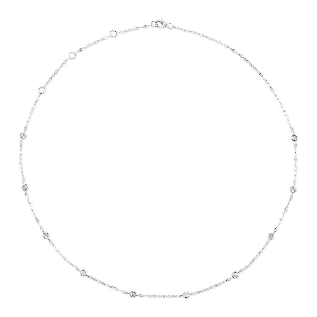 Shy Creation Diamond by the Yard Necklace