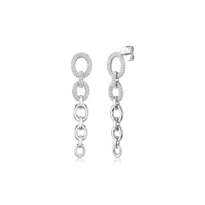 Shy Creation Graduating Link Earrings