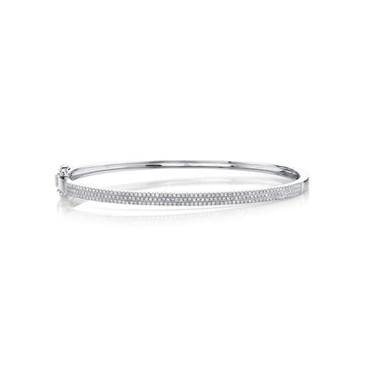 Shy Creation Pave Diamond Bangle