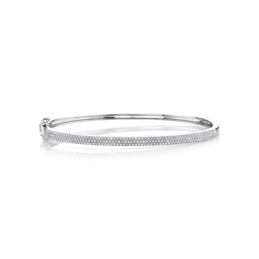 Shy Creation Pave Diamond Bangle