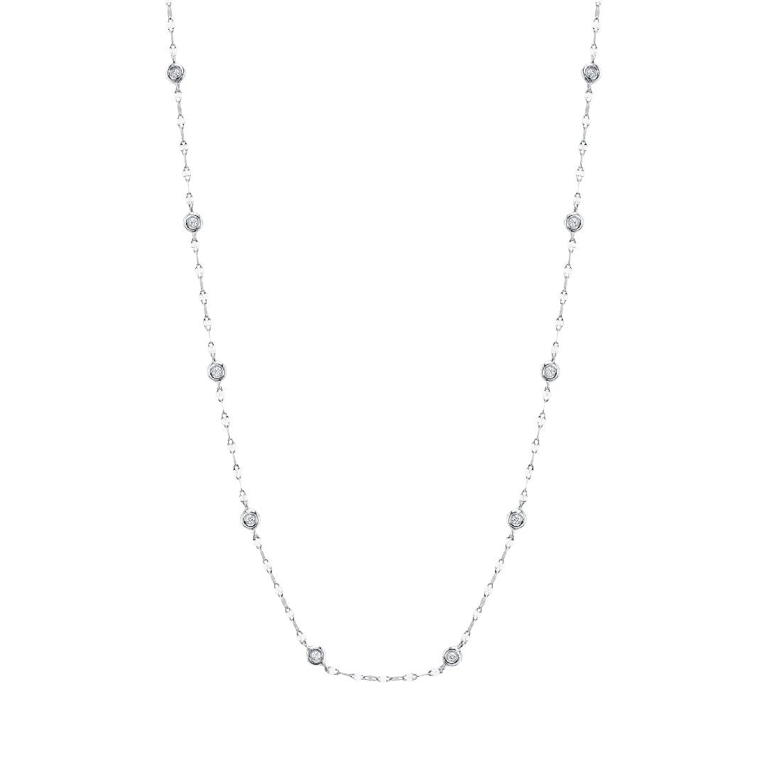 Shy Creation Diamond by the Yard Necklace