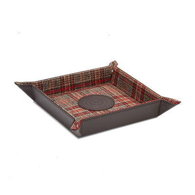 WOLF WM Brown Snap Coin/Valet Tray